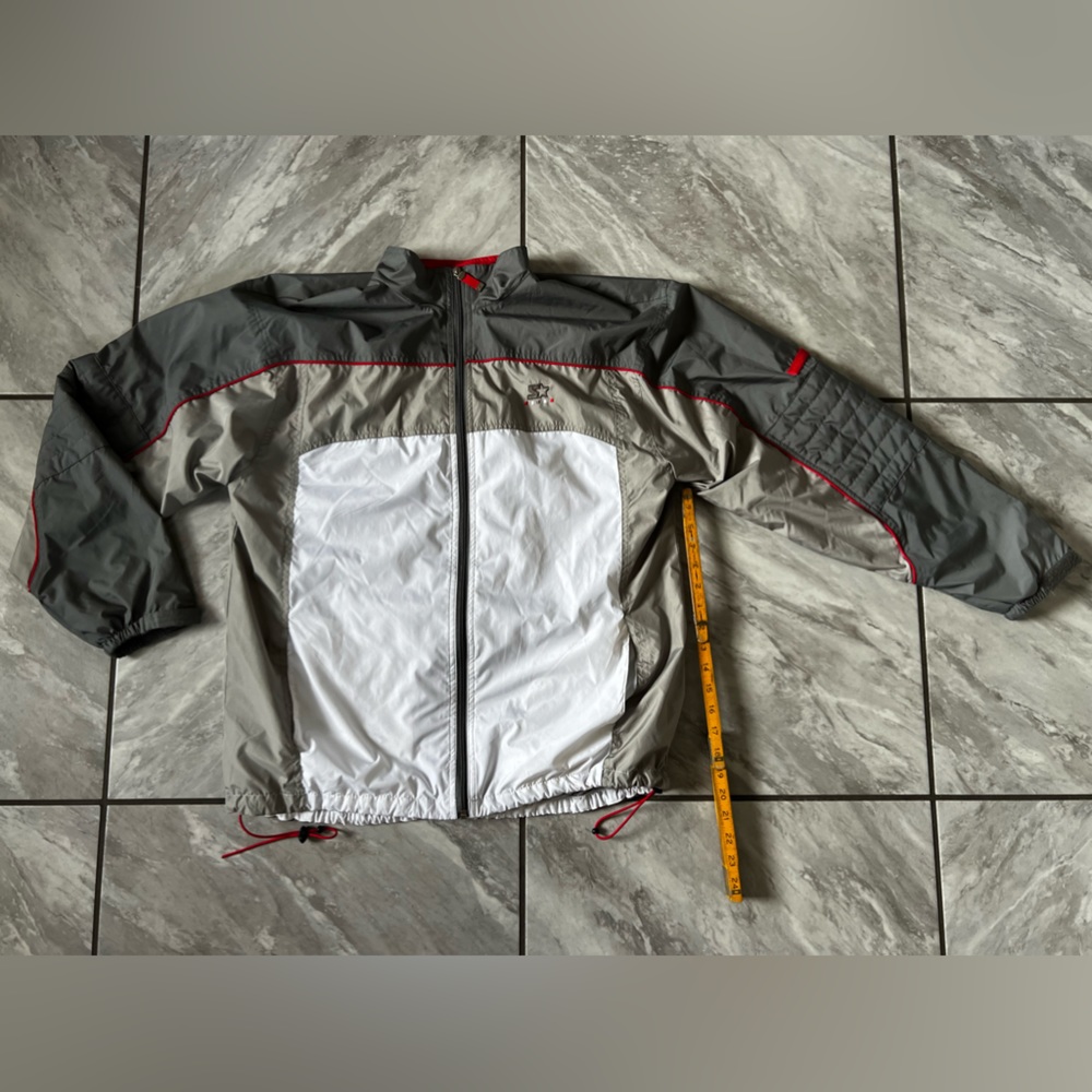 Starter jacket Medium adult Zip Up Windbreaker